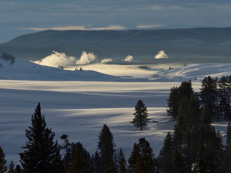 For Yellowstone winterkeeper Steven Fuller, Hayden Valley is his favorite place on earth. Photo by Steven Fuller
