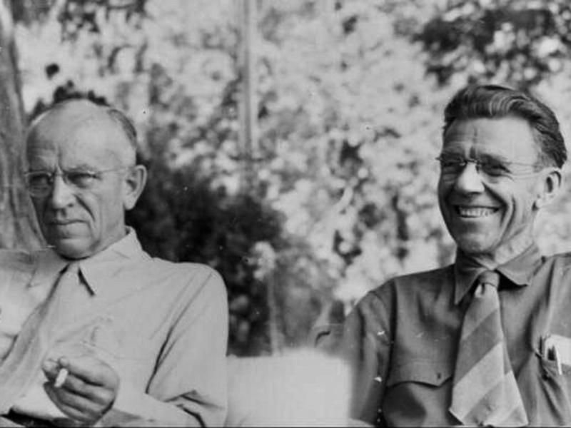Aldo Leopold and Olaus Murie