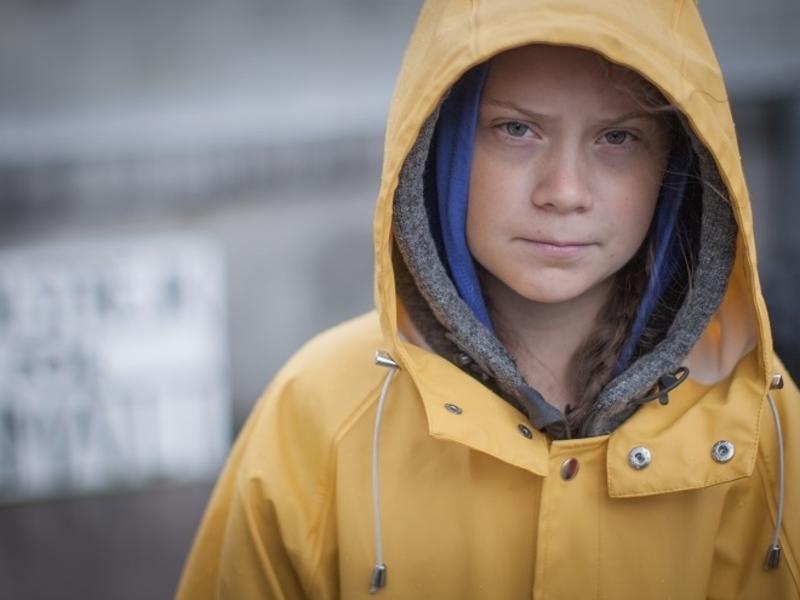 Teenage climate change activist Greta Thunberg