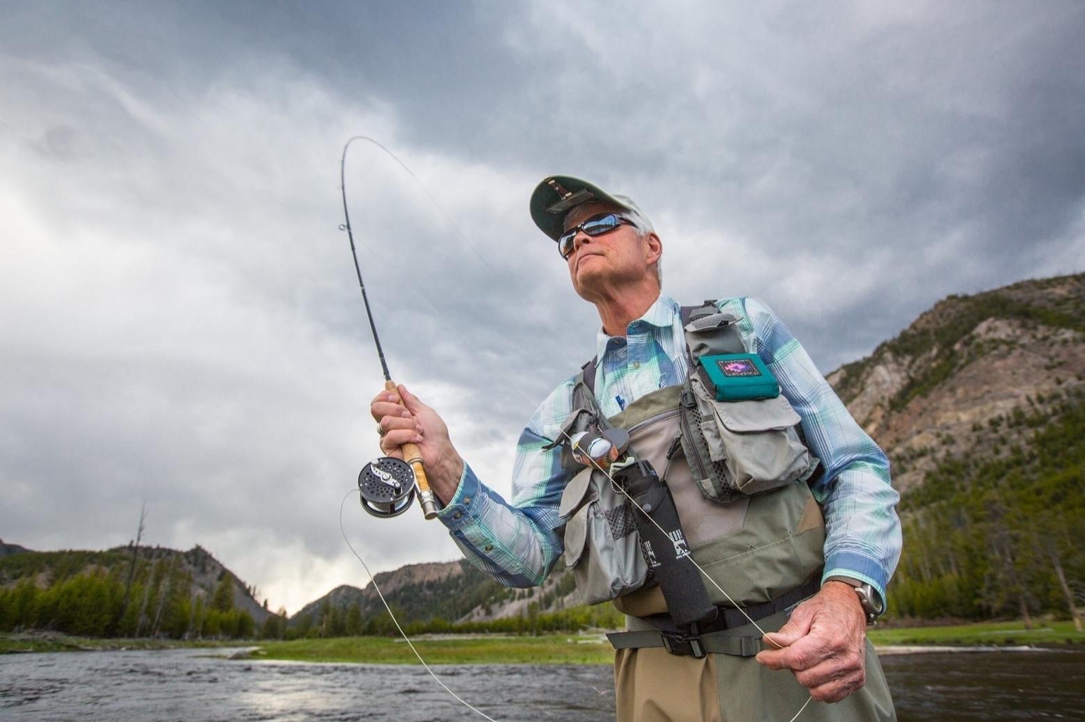 River protector and legendary fly fisherman Craig Mathews say conservation benefits communities, economies and personal lifestyles. It only makes sense that business people should act on their conscience and dedicate part of their profits to environmental protection. Photo courtesy NPS