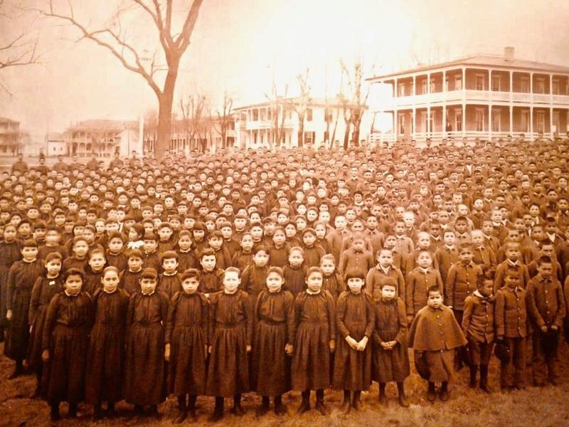 The notorious Carlisle Indian Industrial School