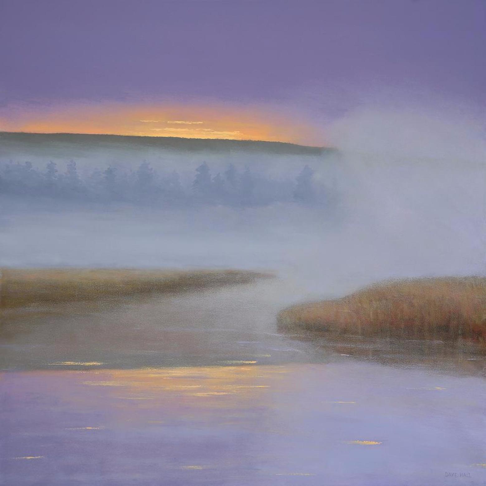 Dawn in Lavender by Dave Hall.  Can you guess which river in Yellowstone National Park?