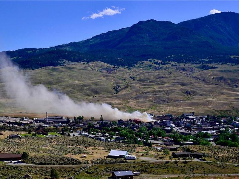 Fire hits Gardiner on Yellowstone's doorstep in July