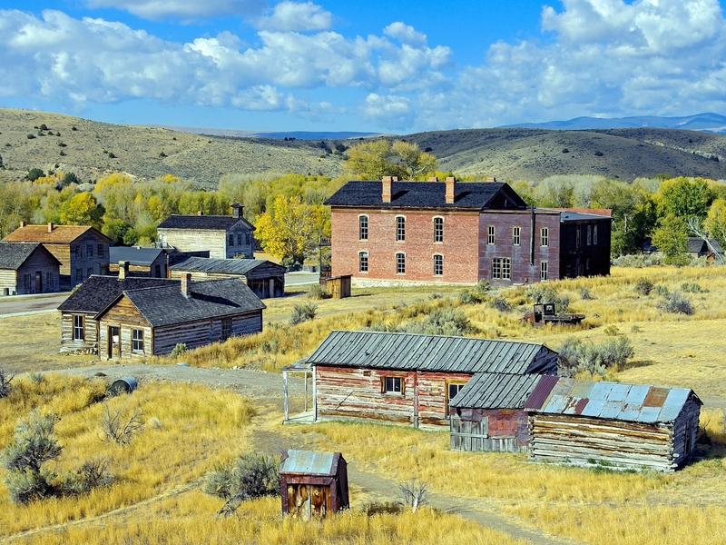 Bannack, Montana now a ghost town