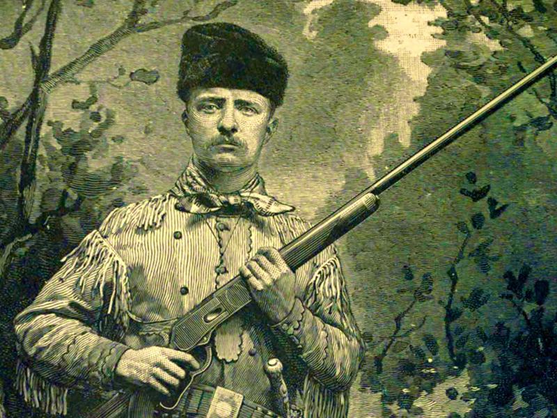 Teddy Roosevelt the young hunter