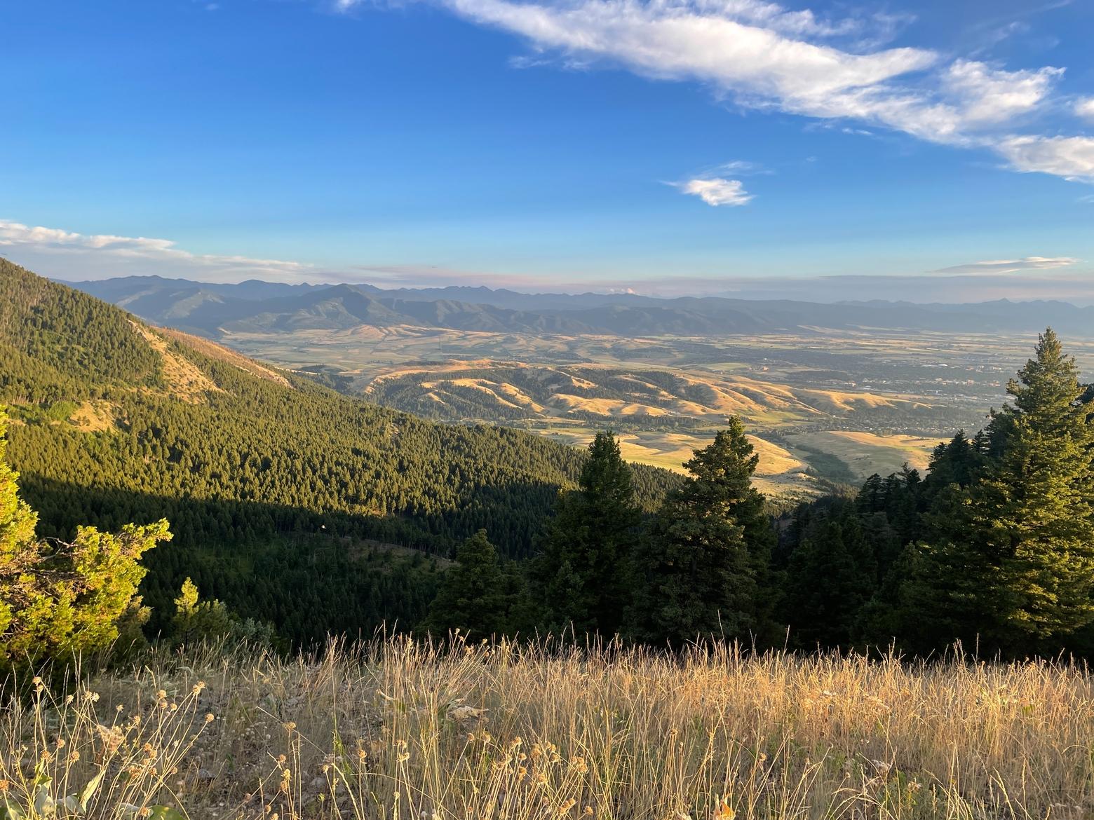 Looking southwest from the foothills of Bridger Range, it's easy to see how much open land still exists in the Gallatin Valley. According to the Gallatin County Land Use Profile, more than 83 percent of the privately-owned land is still critical wildlife habitat.