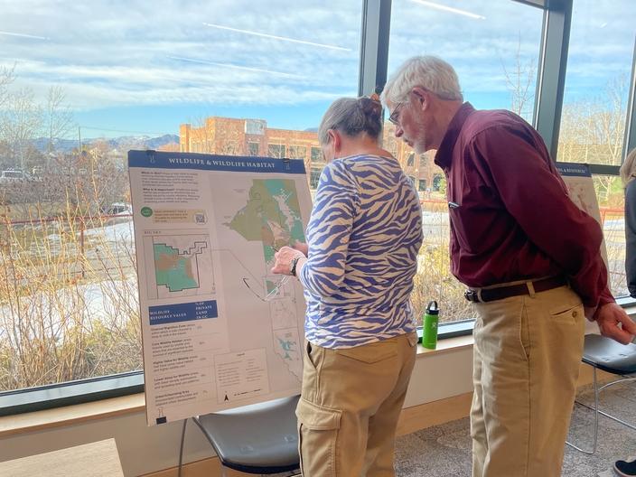 Gallatin County residents gathered on March 19 to learn more about the Future Land Use Map, a guiding framework for development in the county. Wildlife and habitat are key criteria for determining the suitability of development in certain areas of the county.