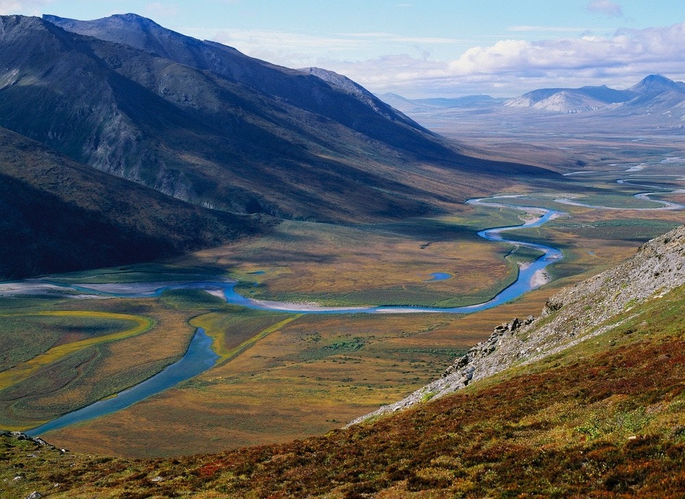 The interior of the Alaska Peninsula, not far from where the Pebble Mine is proposed, provides essential habitat for some of the last great wild salmon populations on earth.  Photo by Jim Klug / Bozeman.  Courtesy Trout Unlimited