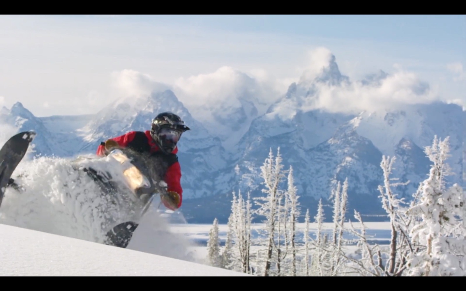 Still image taken from  Jackson Hole Travel &amp; Tourism Board's YouTube video &quot;Jackson Hole Winter 2017-18 : Stay Wild&quot;.