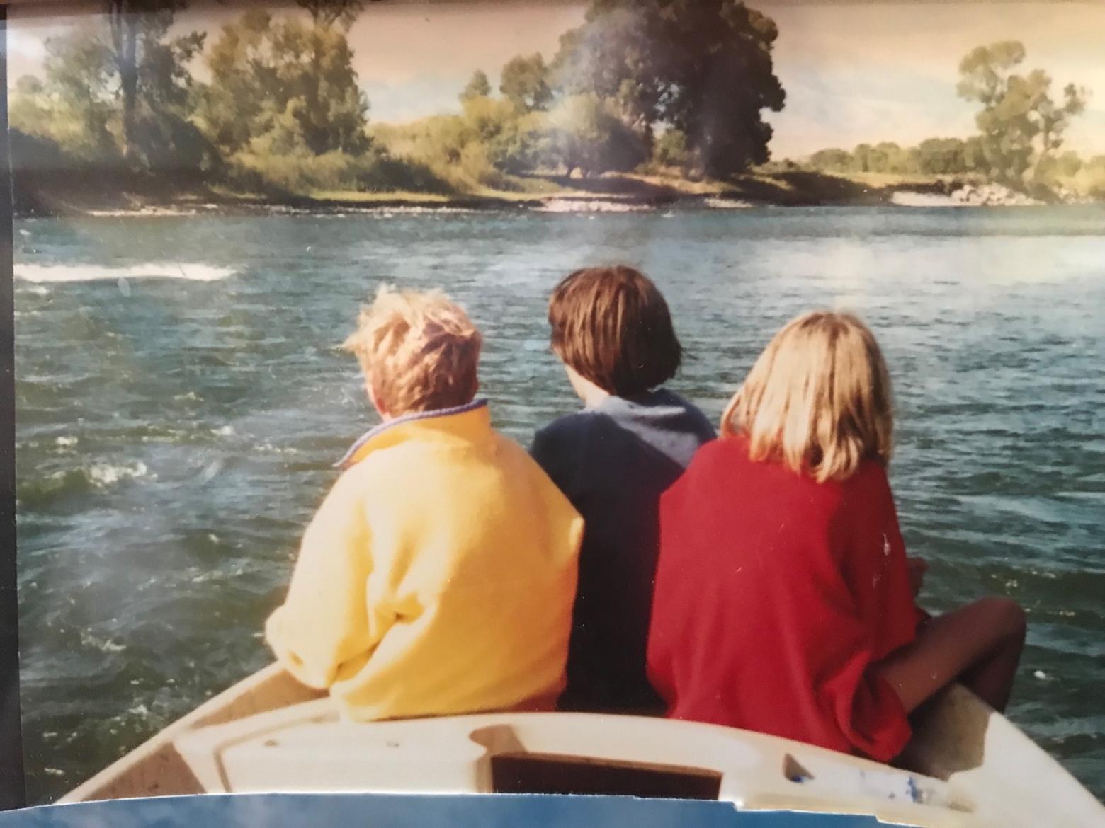 Abbey on a float of the Missouri River with friends. Modern dads take naturally to their sons and often form bonds around masculine outdoor activities.  While disconnections between fathers and daughters are a frequent lament, there's no reason why they have to happen. Be present, be available in the moment, eschew distractions, listen, hear and trust. These things instill confidence and help nurture empowerment that lasts their whole lives, Tate says.