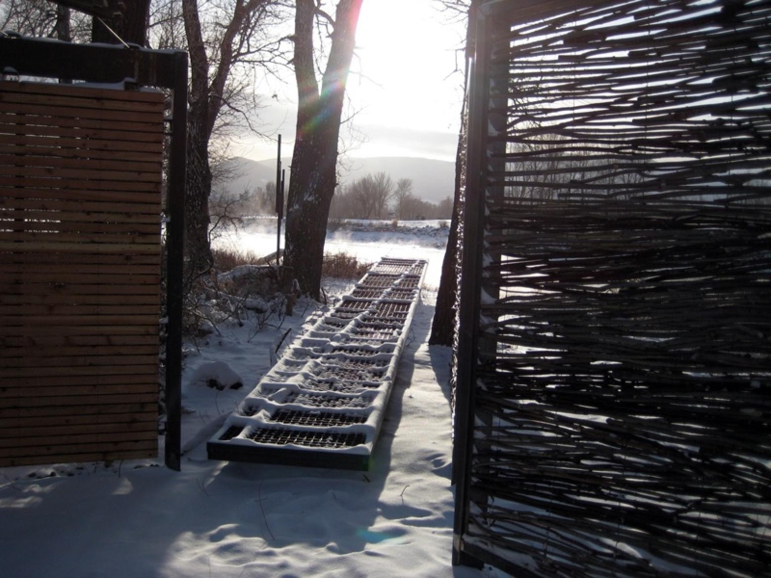 Ryker through Remote Studio has devoted the last few decades of her career to inspiring new generations of architecture students by immersing them in nature. Innovation, she says, can lead to better ways of building structures that are more sensitive to their surroundings. Photo courtesy Artemis Institute/Remote Studio   