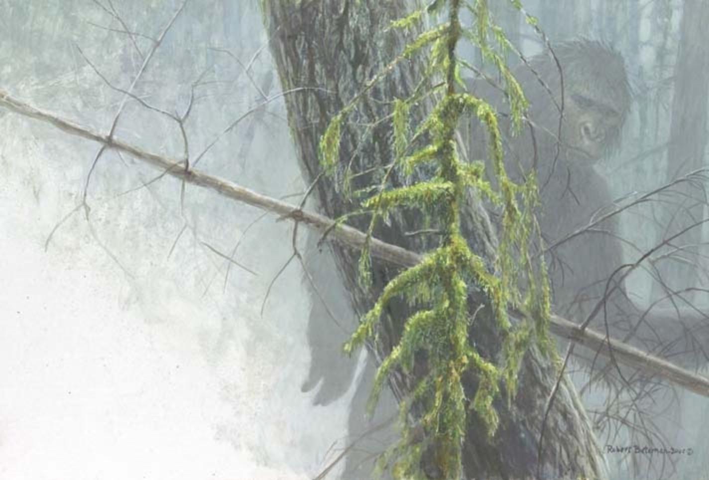 &quot;Sasquatch,&quot; a painting by legendary Canadian nature artist Robert Bateman (To learn more about his collectible art, visit http://robertbateman.ca)