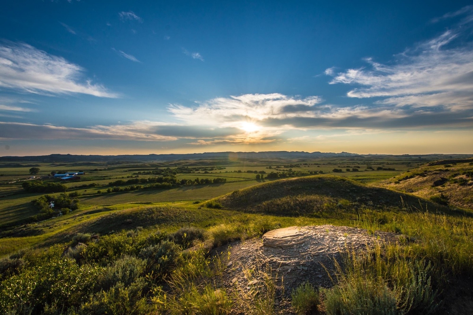 The high plains around Otter Creek, Montana, site of proposed expanded coal mining. Photo courtesy Alexis Bonogofsky
