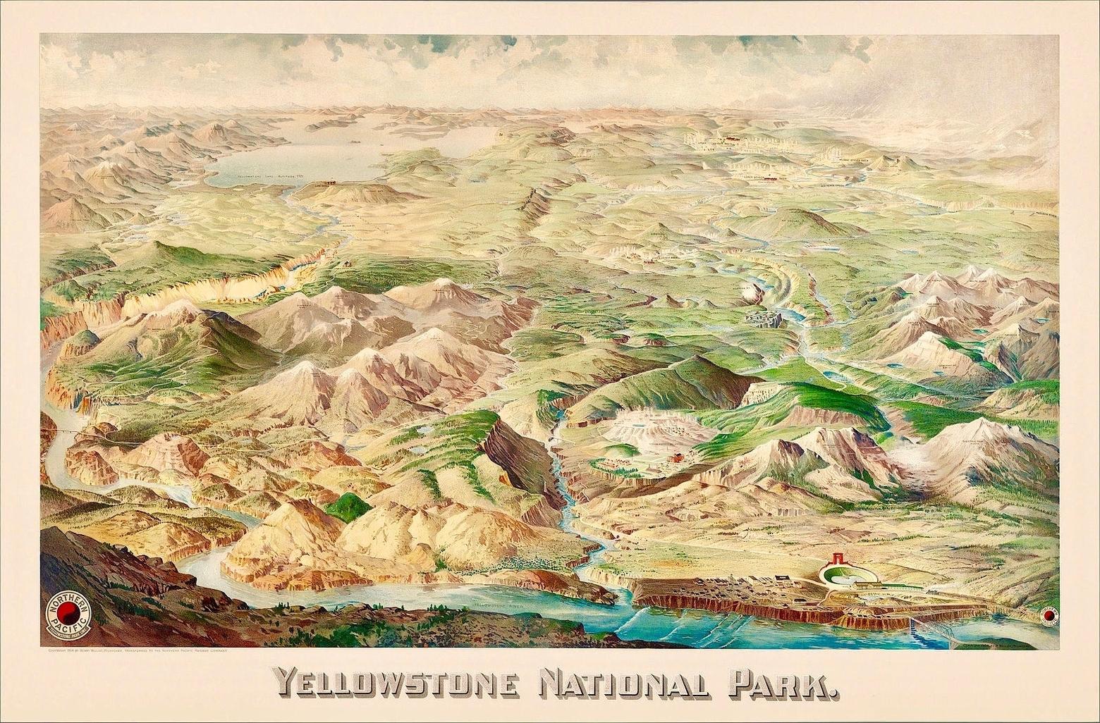 Since this map of Yellowstone was drawn in 1904, the value of the Greater Yellowstone Ecosystem has expanded as our knowledge (and appreciation) of the natural world has grown.