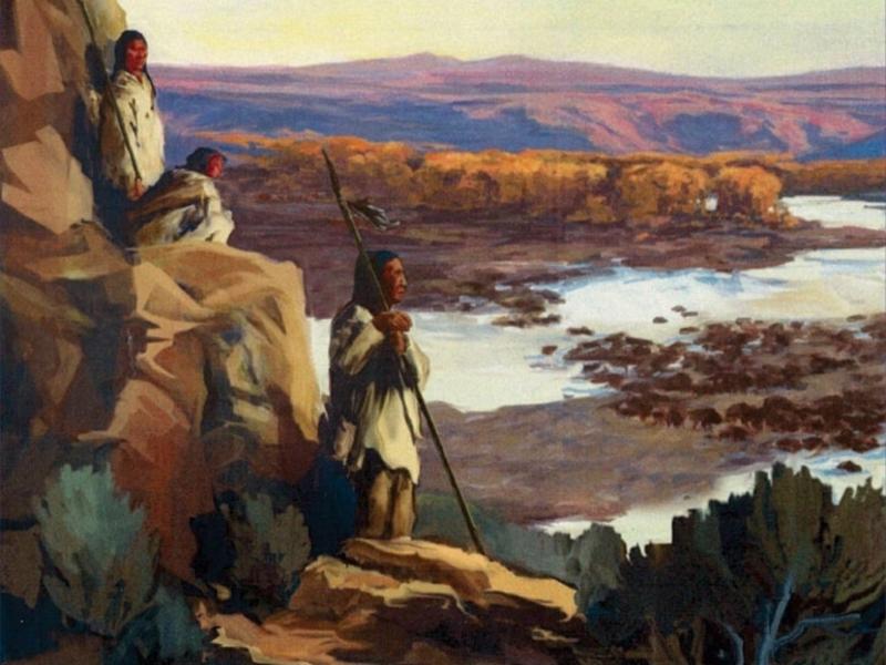 Clovis-era hunters in Montana