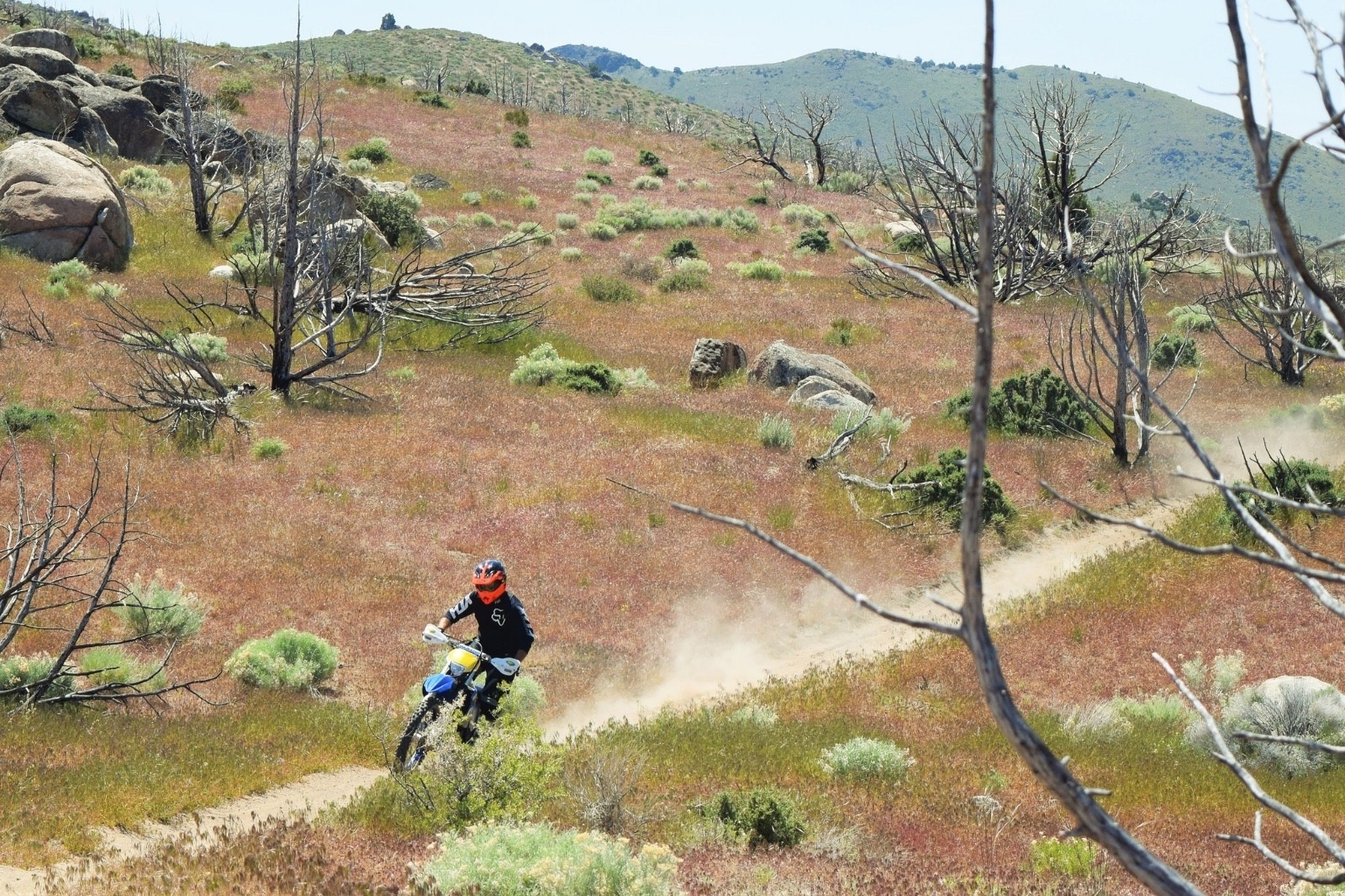 Motorcycles, ATVs and mountain bikes are prohibited in federal wilderness and the few areas still pristine enough to remain candidates for wilderness. Photo courtesy BLM