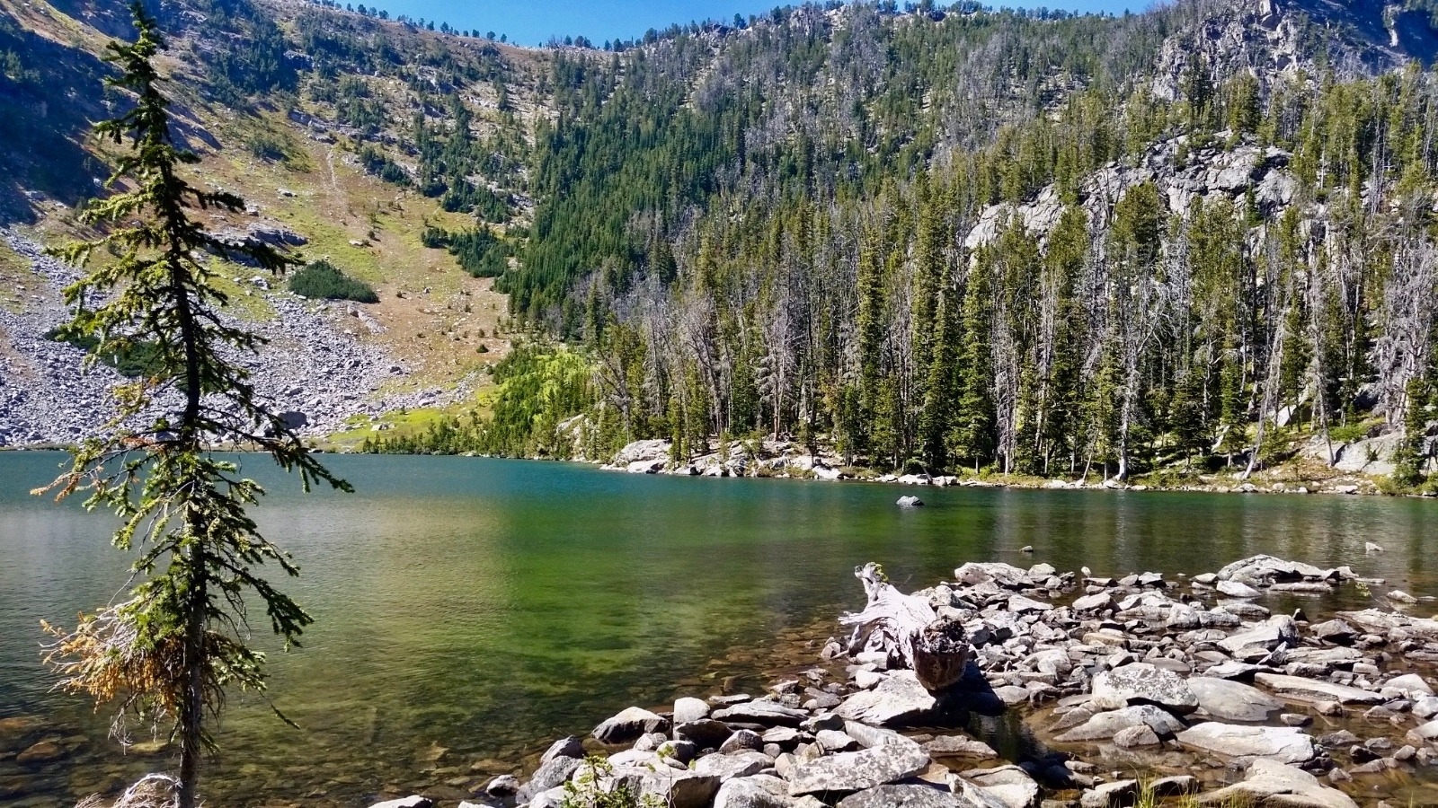 Hidden Lake in the Gallatin Range. Photo courtesy George Wuerthner