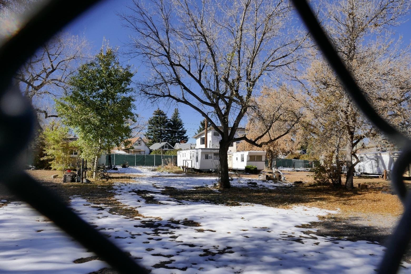 "Soon this trailer park will have completely disappeared and along with it those on limited income who knew it as one of the increasingly rare places they could afford if they wanted to live in Bozeman," Crawford says. "Pricey condos will rise in their place that may generate more tax revenue but what's the value of the people they're replacing?"  Photo by Tim Crawford 