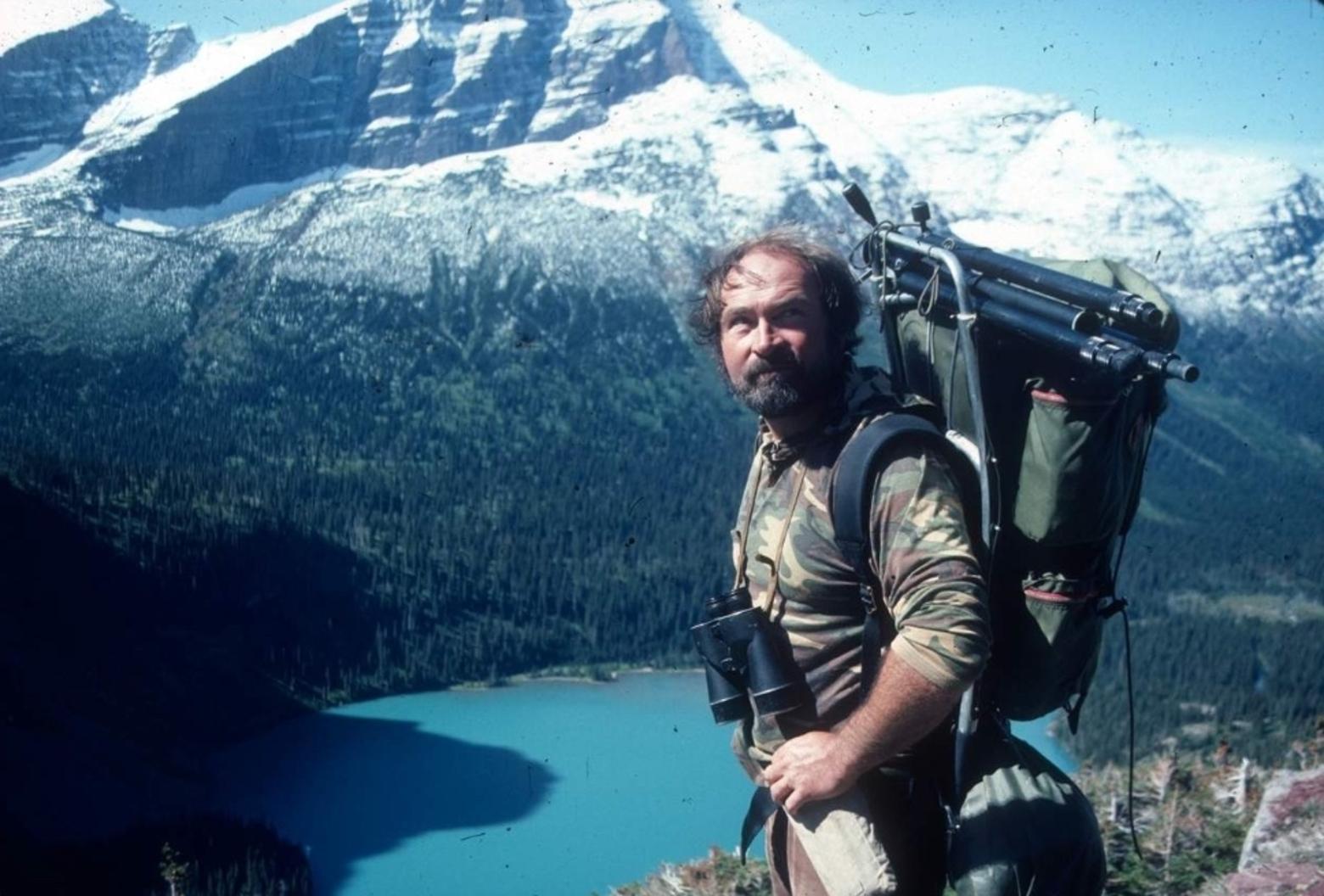 Doug Peacock, the Green Beret medic who served in Vietnam, has become a leading voice in grizzly bear conservation and recently co-founded Save the Yellowstone Grizzly (https://savetheyellowstonegrizzly.org). In his earlier years, Peacock took part in the Greater Grizzly Search trying to determine if bears are inhabiting both the Selway-Bitterroot Ecosystem and the southern Rockies in Colorado. Photo courtesy Doug Peacock