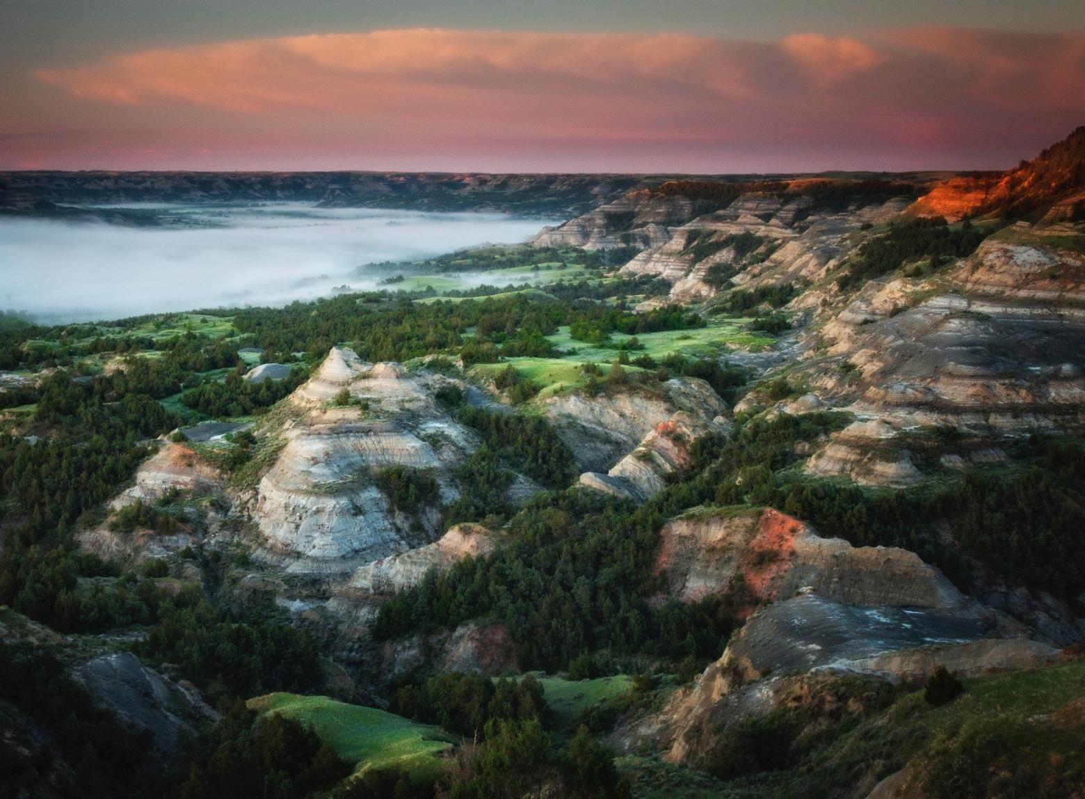 With its rugged breaks carved into prairie grasslands, North Dakota is a state that left Theodore Roosevelt smitten after he suffered personal heartbreak.  Here is a photo of the national Park that bears his name. Photo courtesy Kathy Turner/National Park Service
