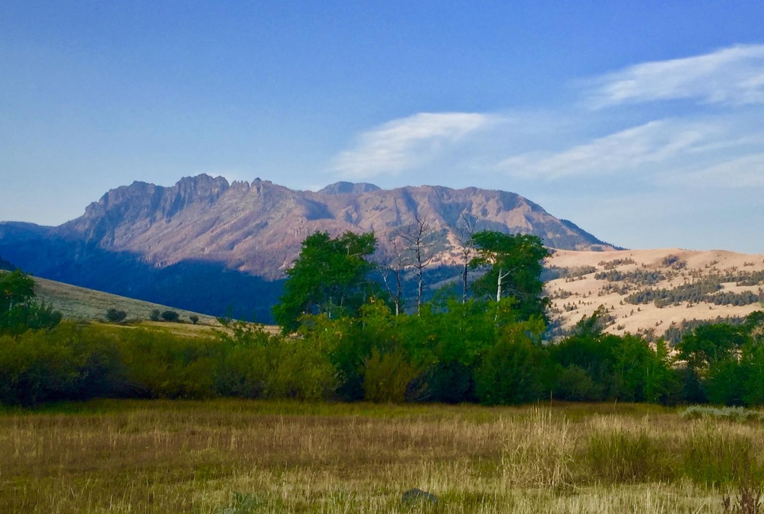 The Gallatin Mountains tower over Tom Miner Basin aflank of Montana's Paradise Valley. Wild and roadless, the range stretches from Yelllowstone National Park just to the left of this photograph all the way to the backyard of Bozeman, Livingston and Big Sky. Joe Scalia is challenging the Montana Wilderness Association, where he served as board president, to craft a bolder vision for wilderness protection than it is currently promoting.  Photo by Todd Wilkinson 