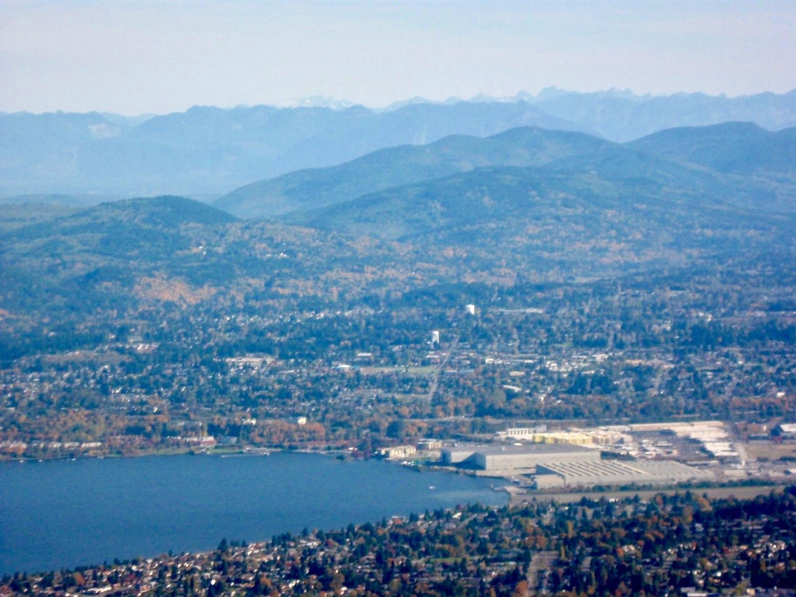 Seattle overlooking the south end of Lake Washington and Cascades in distance. Susan Marsh's essays in MoJo always invite us to ponder bigger, more important questions about place. Here's one: In Greater Yellowstone's two largest booming areas—Jackson/Teton counties (Wyoming and Idaho) and Bozeman/Gallatin County, planners and local land developers often blindly reference Seattle and Portland and often with the lament, "if only we could be like them?" They do so, without reflecting on what  those metro areas have given up, lost or had destroyed by growth in terms of their interface with nature. Back in Greater Yellowstone, especially around Bozeman/Gallatin County, there is no unified plan or vision being led by elected officials to protect surrounding wildlands and habitat from the effects of sprawl. This, as the negative aesthetic impacts and financial costs of growth continue to escalate and the latter burden is being placed on taxpayers. If you emulate Seattle and Portland, and do not craft a vision that reflects your own values, does that mean you are then fated to resemble those places? Moreover, if you are a newcomer fleeing such metro areas, then why would you support similar approaches to growth? Photo courtesy coetzee/ Wikimedia Commons