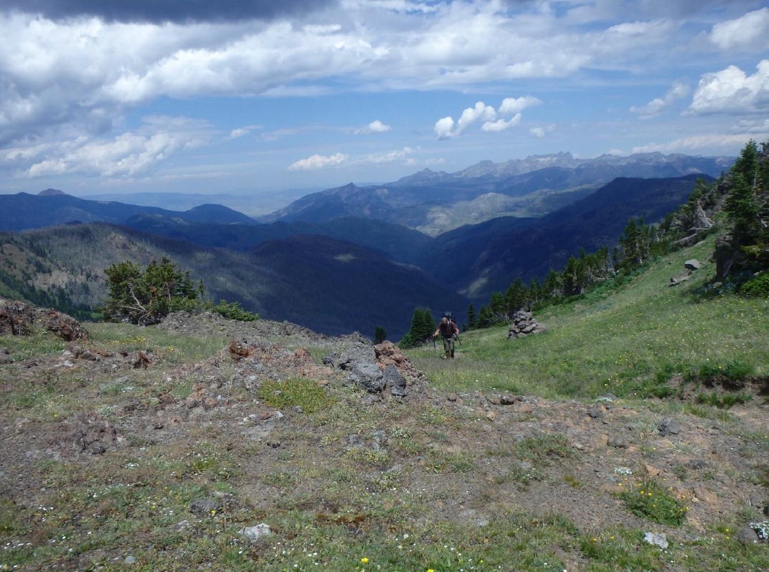 Solitude and wildlife still persist undisturbed in the Absaroka-Beartooth Wilderness though the Forest Service has allowed various waves of industrial strength uses to impact other areas of the backcountry. Photo courtesy Jesse Logan