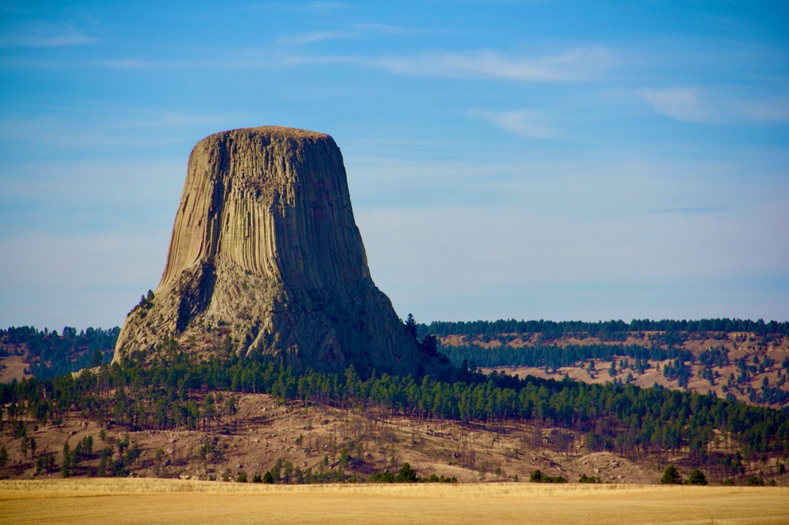 "Bear Lodge" or "Devils Tower"? Many place names in the West offer no hint of how those pieces of landscape for referenced by humans for thousands of years.  Photo courtesy National Park Service