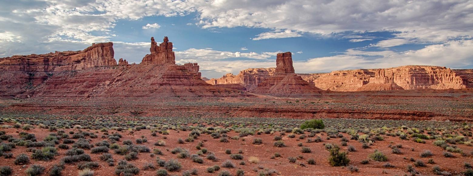In December 2017, President Trump issued a proclamation that reduced the size of Bears Ears National Monument and in so doing left this spectacular landscape called Valley of the Gods in southern Utah out of monument protection. Valley of the Gods is located not far from Monument Valley on the Navajo Reservation. Photo courtesy Bob Wick/BLM