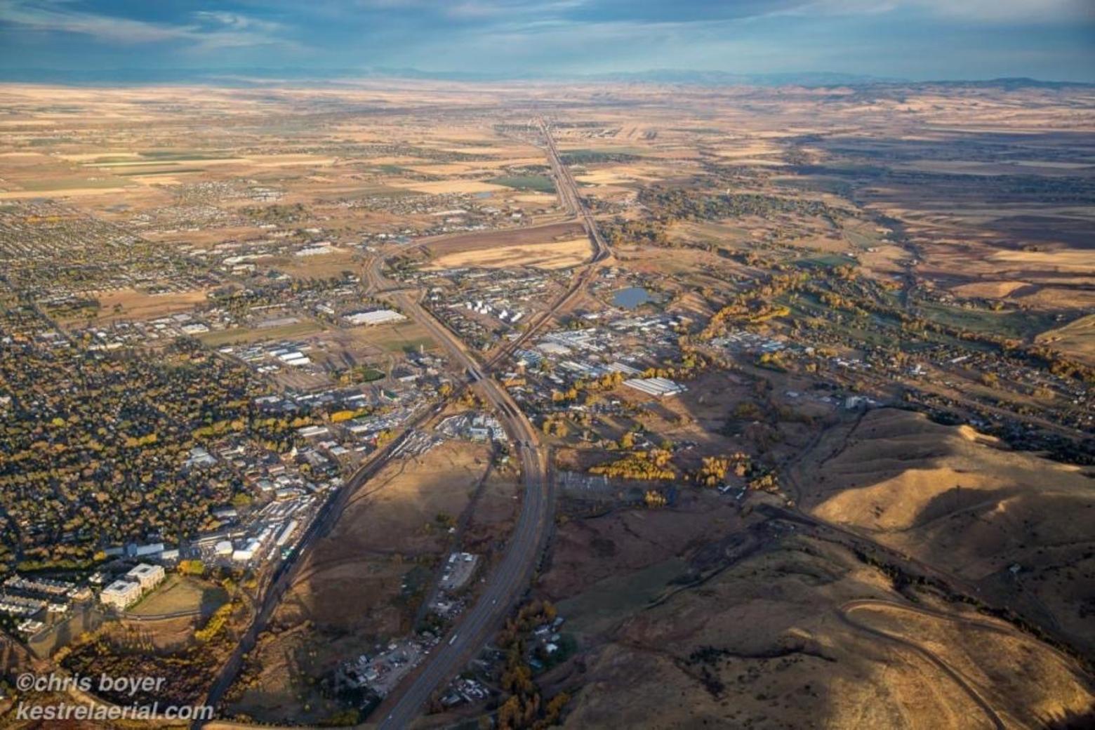 Photograph of Bozeman courtesy Christopher Boyer (check out his work at kestrelaerial.com)