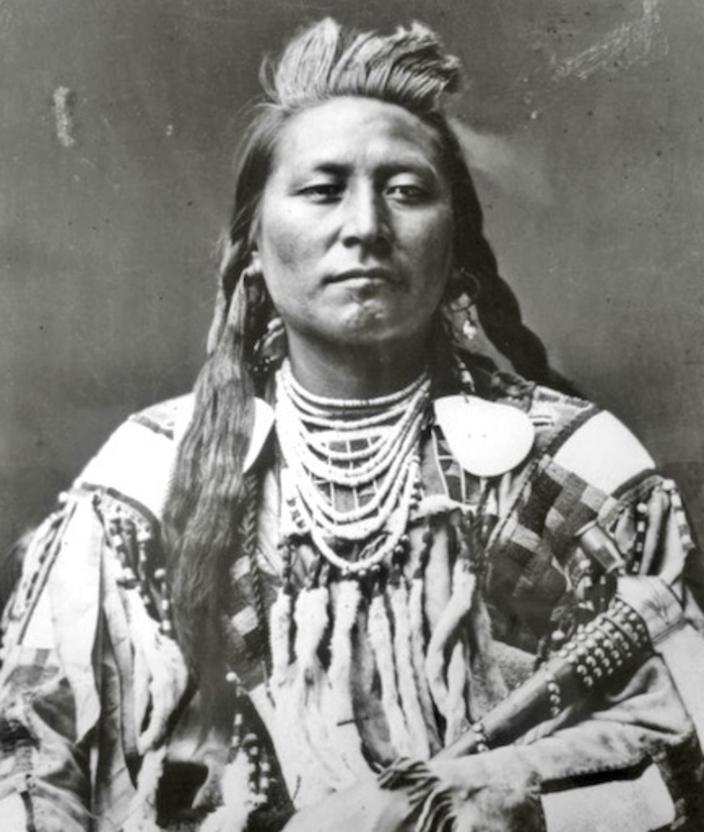 Crow leader Plenty Coups had a vision of bison disappearing when, as a nine-year-old boy in 1857, he went into the Crazy Mountains