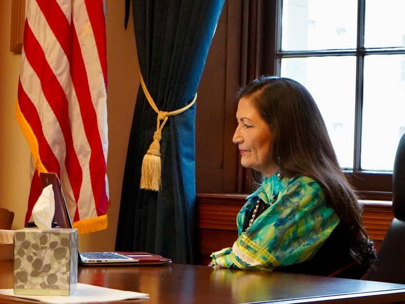 Deb Haaland of New Mexico and Laguna Pueblo