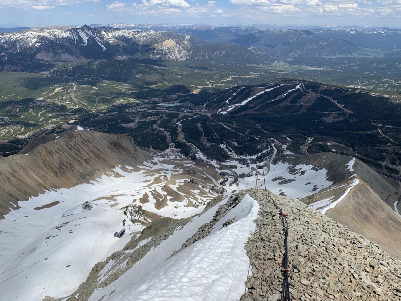 Remnants of old forestry clearcuts as well as forests cleared to create ski runs at Big Sky Ski Resort in Montana cover nearly 7,000 acres. "It is one of the largest facilities dedicated to outdoor recreation in the world," Servheen writes. The Big Sky community is located in the Madison Mountains which would otherwise be a well-used corridor for wildlife movement east to west and north to south. As the number of people in Big Sky grows and the development footprint intensifies, with spillover effects onto adjacent public lands, scientists say habitat loss for wildlife is a serious issue in that part of the Greater Yellowstone Ecosystem. Photo courtesy Calvin Servheen