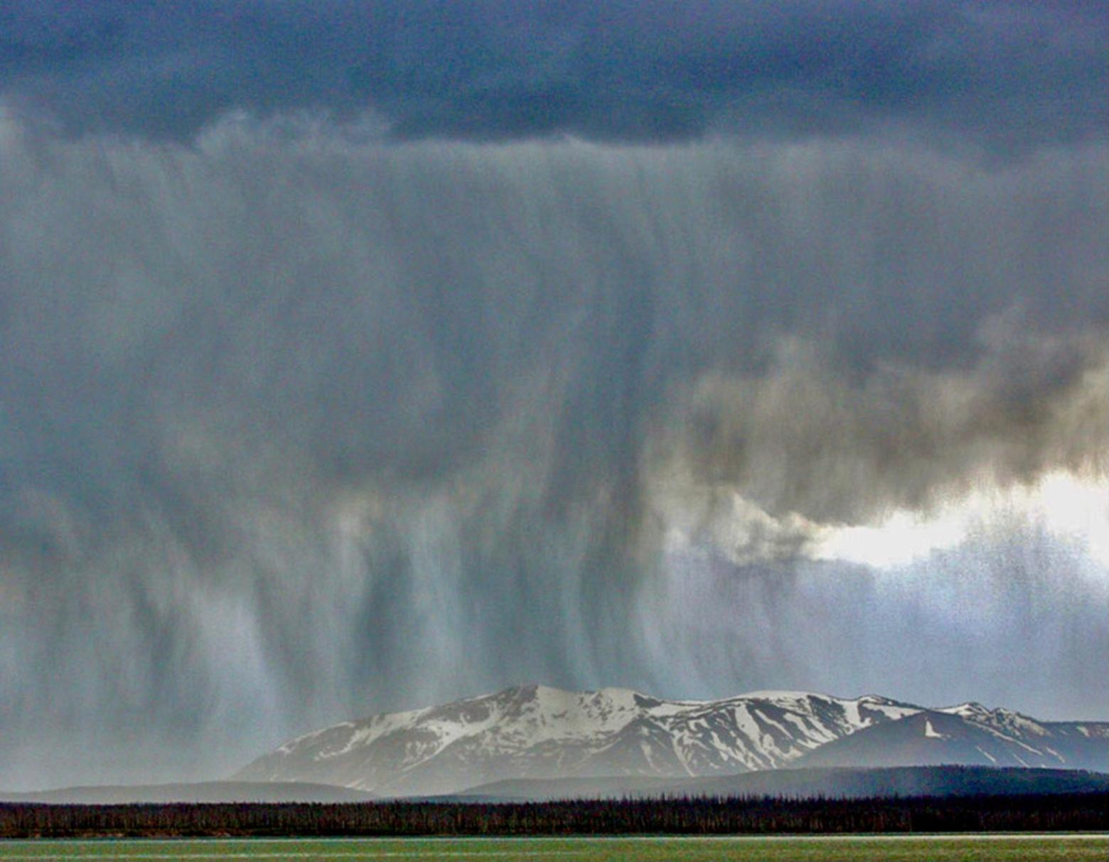 Spring precipitation, when it comes as rain or snowmelt, often presages the hardship or bounties of summer. And it has been that way for as long as memories can remain embedded in the stories of our ancestors.  Photo courtesy Jim Peaco/NPS