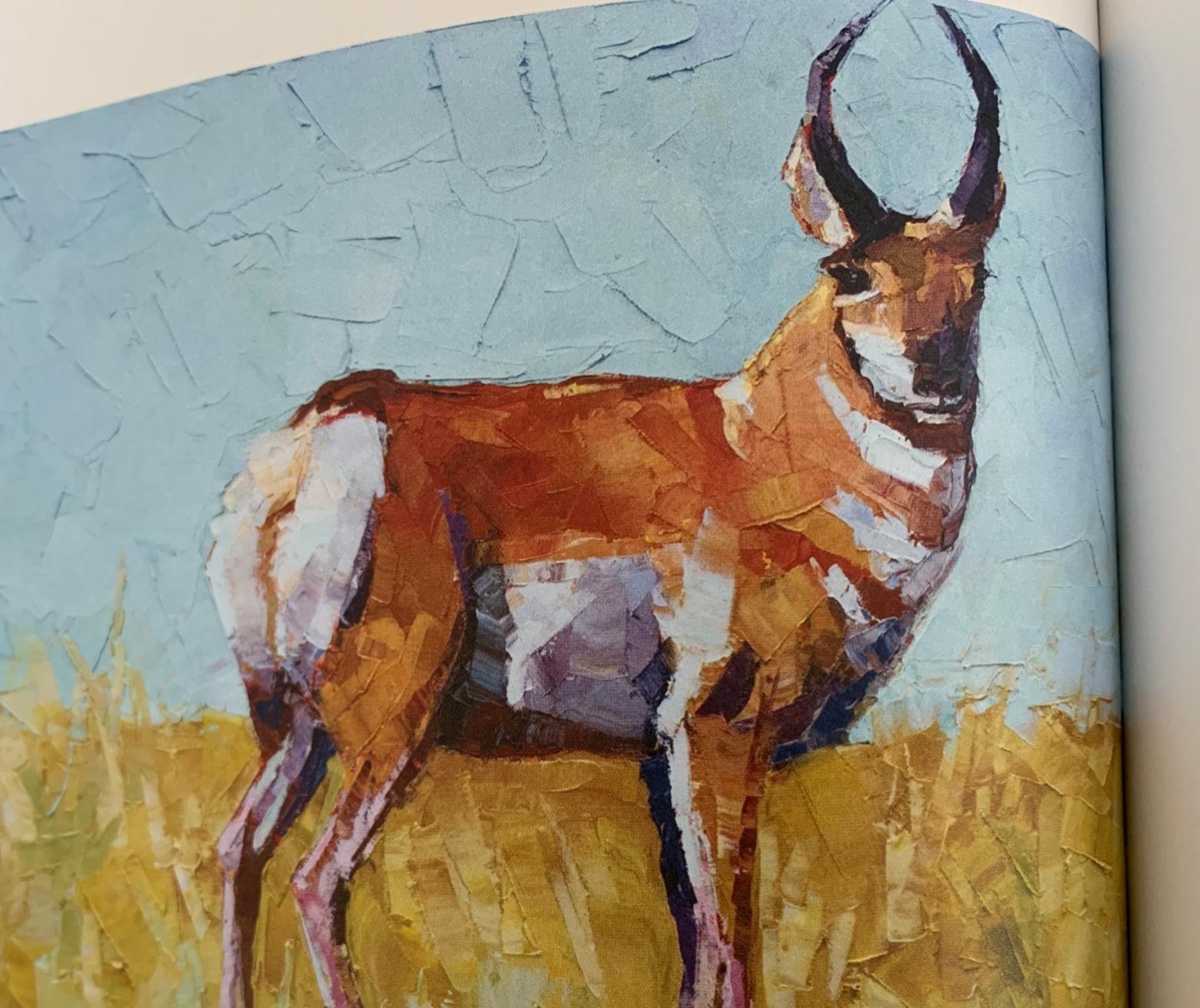 "Antelope," a painting by Kara Tripp