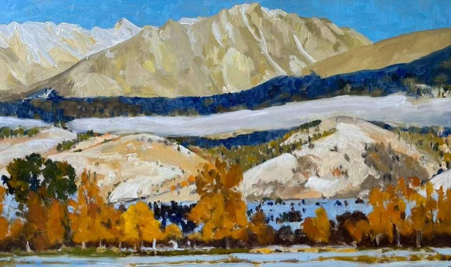 "Paradise Valley Cloud," an oil by Malou Flato
