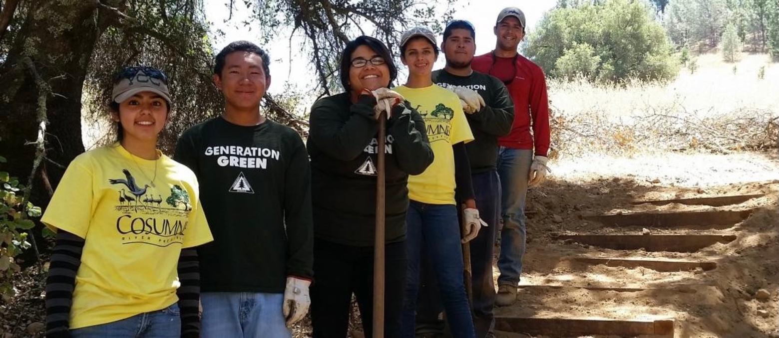 The other BLM: Members of a trail crew help to maintain a recreational pathway on a Bureau of Land Management tract. This BLM, like other federal agencies, are trying to create an array of ways that young people can explore professional options in natural resource and conservation agencies. Photo courtesy BLM