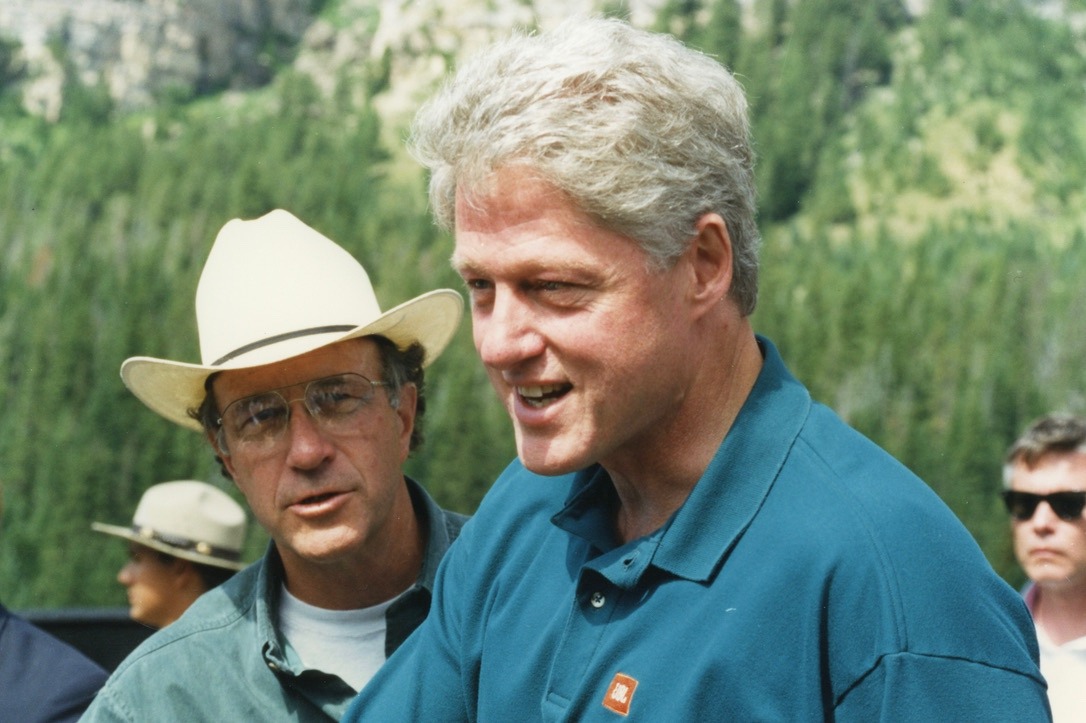Among the influential Western allies was then Wyoming Gov. Mike Sullivan, a close friend of President Clinton who appointed Sullivan to serve as US Ambassador to Ireland. Sullivan, a Democrat, sided with Yellowstone's protection while members of Wyoming's Congressional Delegation, all Republicans,  thought the mine should proceed. 
