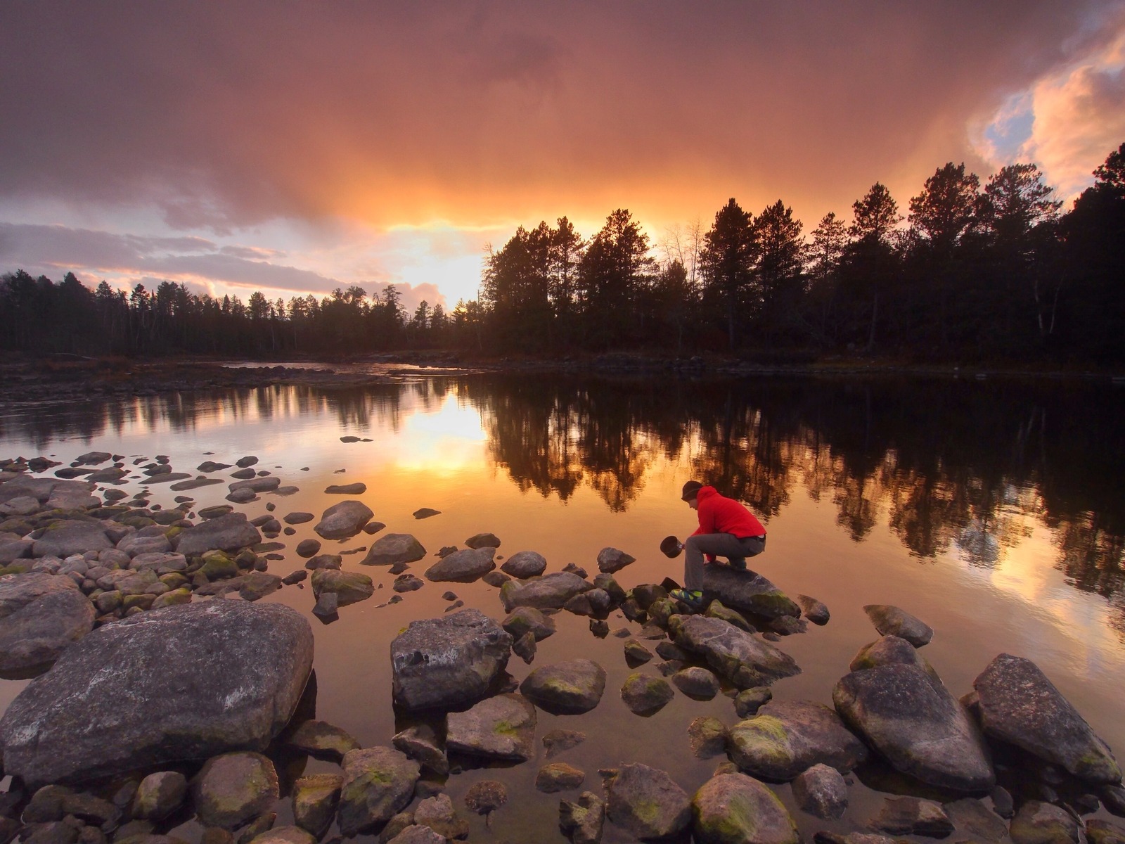 Some of the cleanest purest water in the Lower 48 flows through the Boundary Waters? Advocates ask: why would you want to risk that when so many waterways are unfit to swim in and fish not healthy enough to eat?  Photo courtesy Save the Boundary Waters