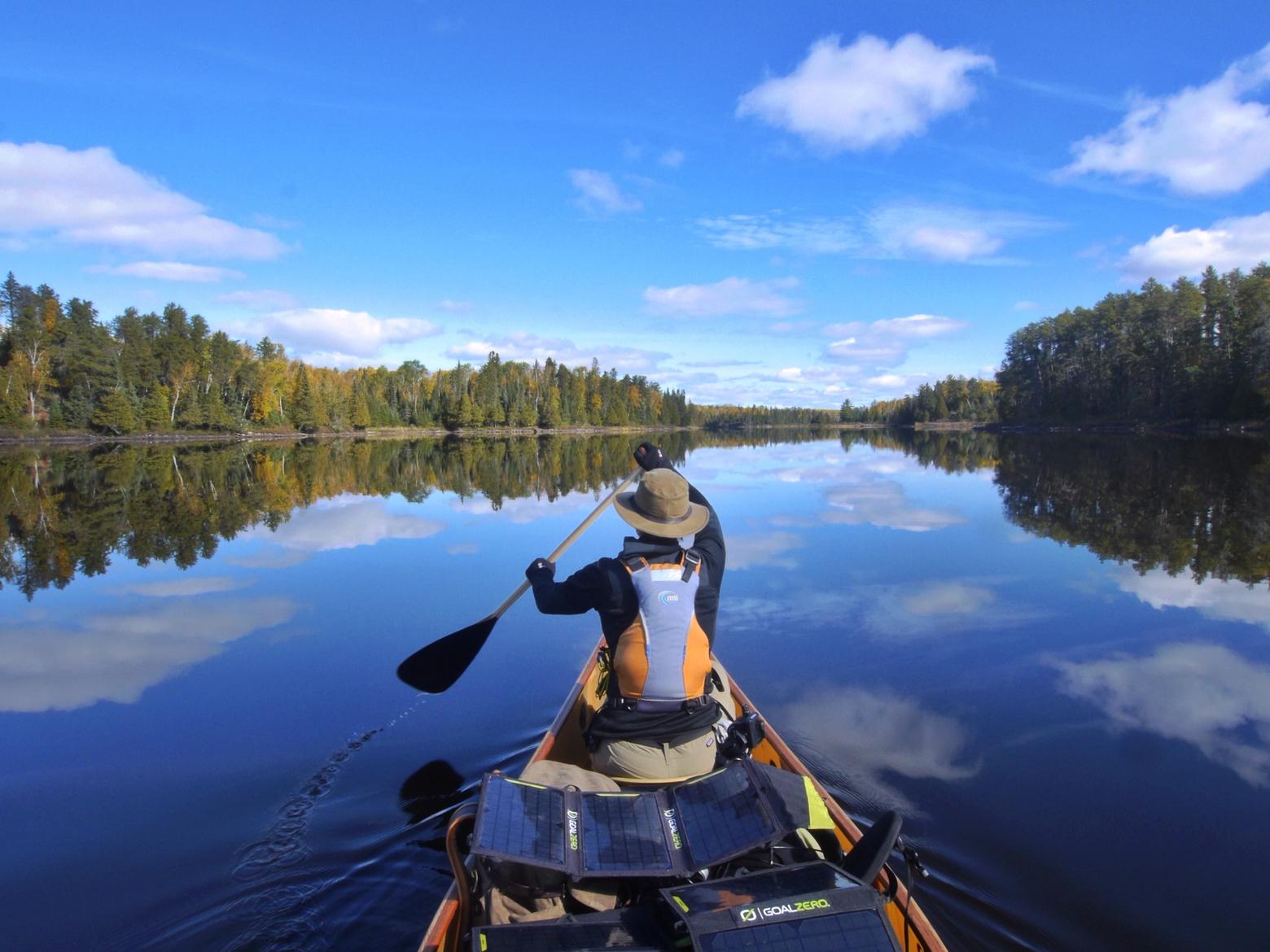 The Boundary Waters are not only pristine but they've been paddled for thousands of years and today have a kind of ecological health and sense of solitude unlike any other place in the country.. Photo courtesy Save the Boundary Waters