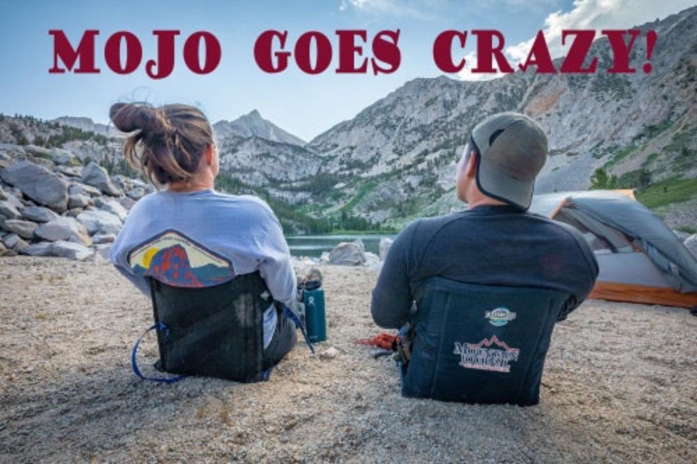 Crazy Creek has produced the portable camp chairs of choice for 35 years—also great for road trips, outdoor concerts, river floats, or romantic picnics. Photo courtesy Crazy Creek