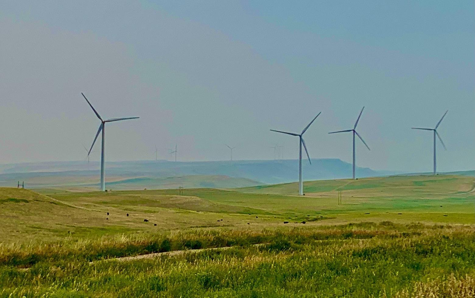 Wind farms are growing across the West, including here in central Montana's Judith Basin. But with increasing electricity demand, David Marston writes that nuclear energy may be a key contributor to a solution. Photo by Todd Wilkinson