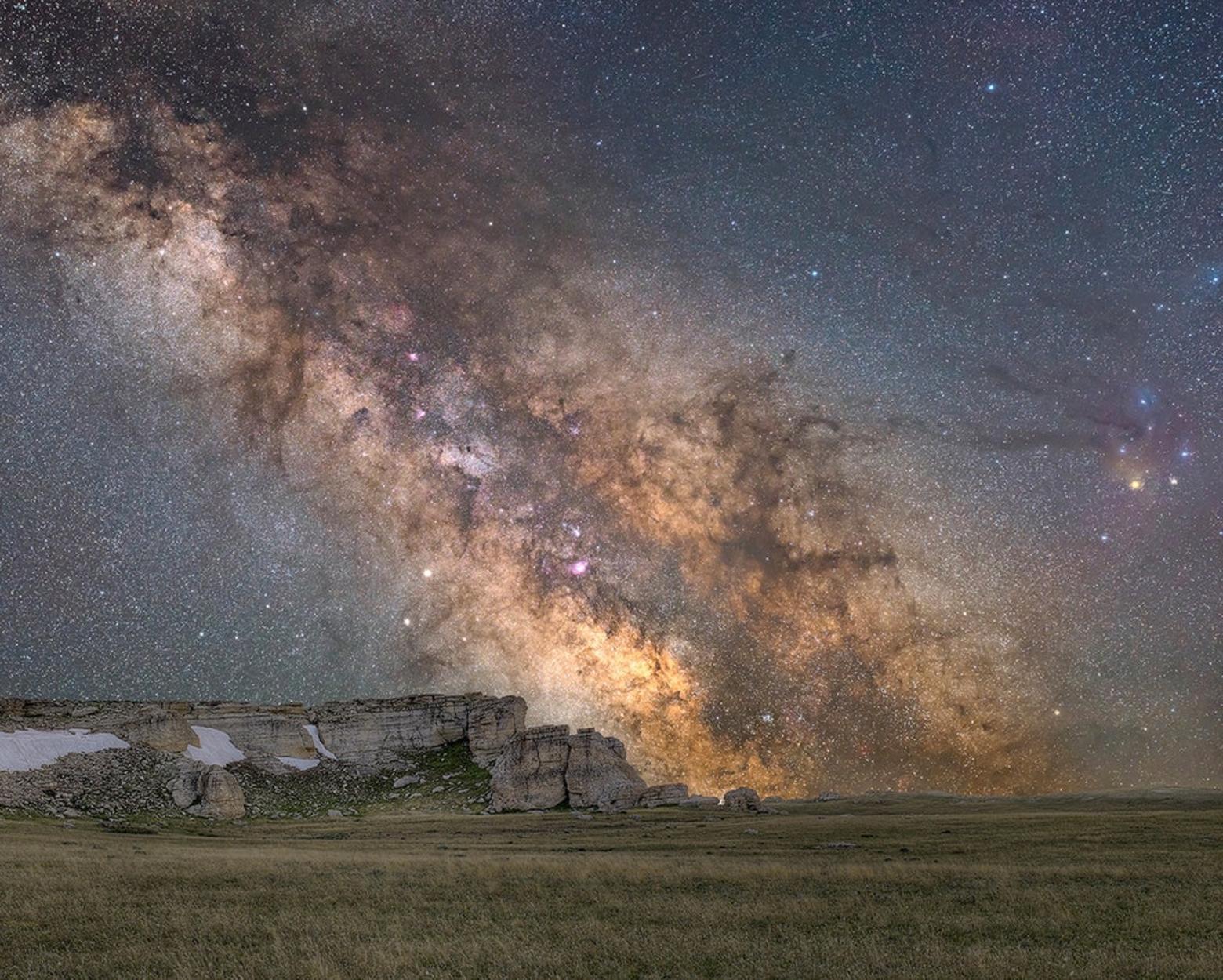 "Buffalo Jump Into Eternity," a photograph by Jake Mosher. To see more of Mosher's amazing work go to jakemosher.com