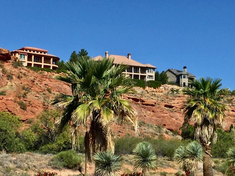 In St. George, Utah, homeowners play king of the mountain
