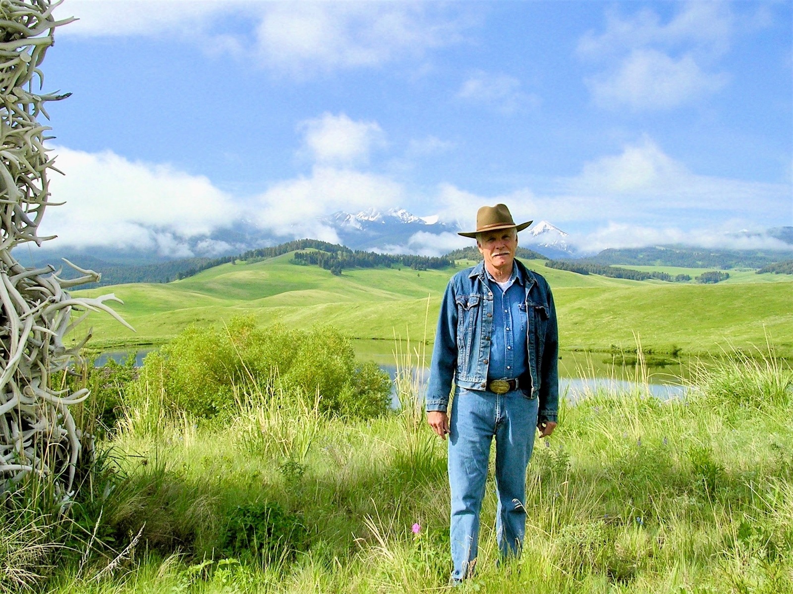 Protected forever by a green hero: What Ted Turner, the iconic American businessman and conservationist, did with the 113,000-acre Flying D Ranch outside of Bozeman represents a stark contrast to how land and outdoor experiences have been monetized, at the expense of wild nature miles to the south in the Madison Range around Big Sky. Photo by Todd Wilkinson 
