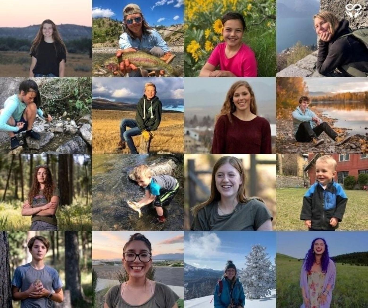 Look them in the eye: Faces of Montana's Climate Kids. When they look back in 30 years on the decisions made by Montana's political leaders today, what will their verdict be on whether those denying climate change were right or wrong? Photo courtesy Our Children's Trust