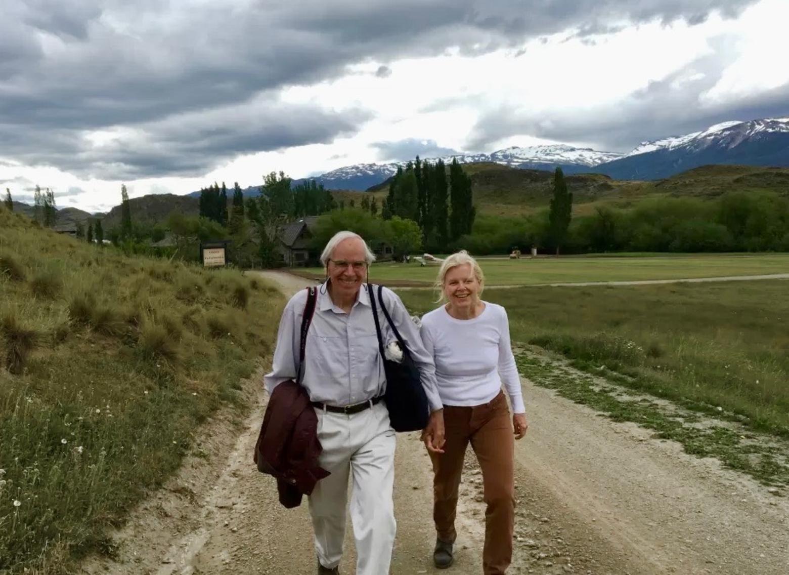 The late adventurer Doug Tompkins and his wife Kris McDivitt Tompkins, both successful business executives in the outdoor clothing industry who put their money where their hearts are and became pathfinding modern conservationists. Together, the Tompkinses purchased strategic lands in the Patagonia region of Chile and Argentina, important for biodiversity, and turned them into national parks and protected areas. While initially meeting resistance, citizens in those nations now recognize their value now and for generations to come. Photo courtesy George Wuerthner