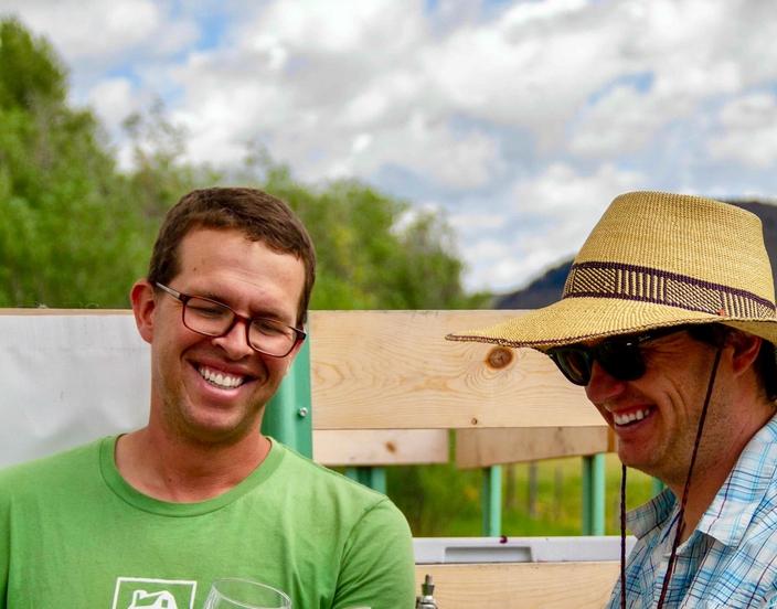 Farmstead founders Ian McGregor and Orion Bellorado began selling hard cider in 2020 in Jackson Hole, Wyoming.