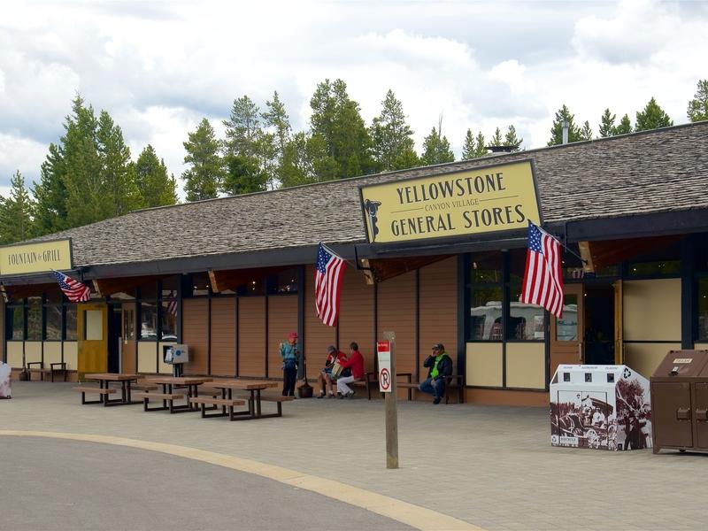 Canyon Village in Yellowstone National Park