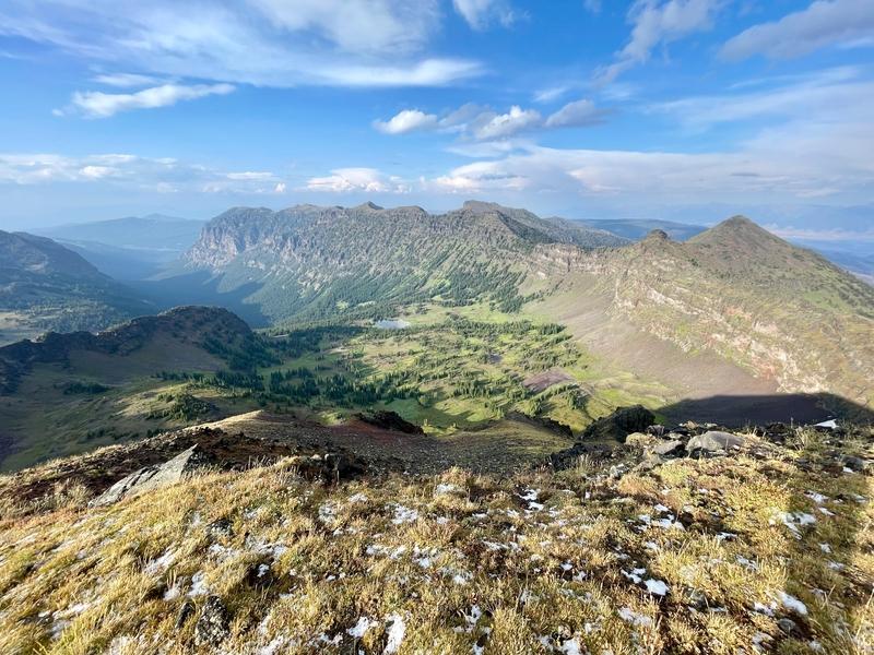 Hyalite Peak in the Gallatin Range